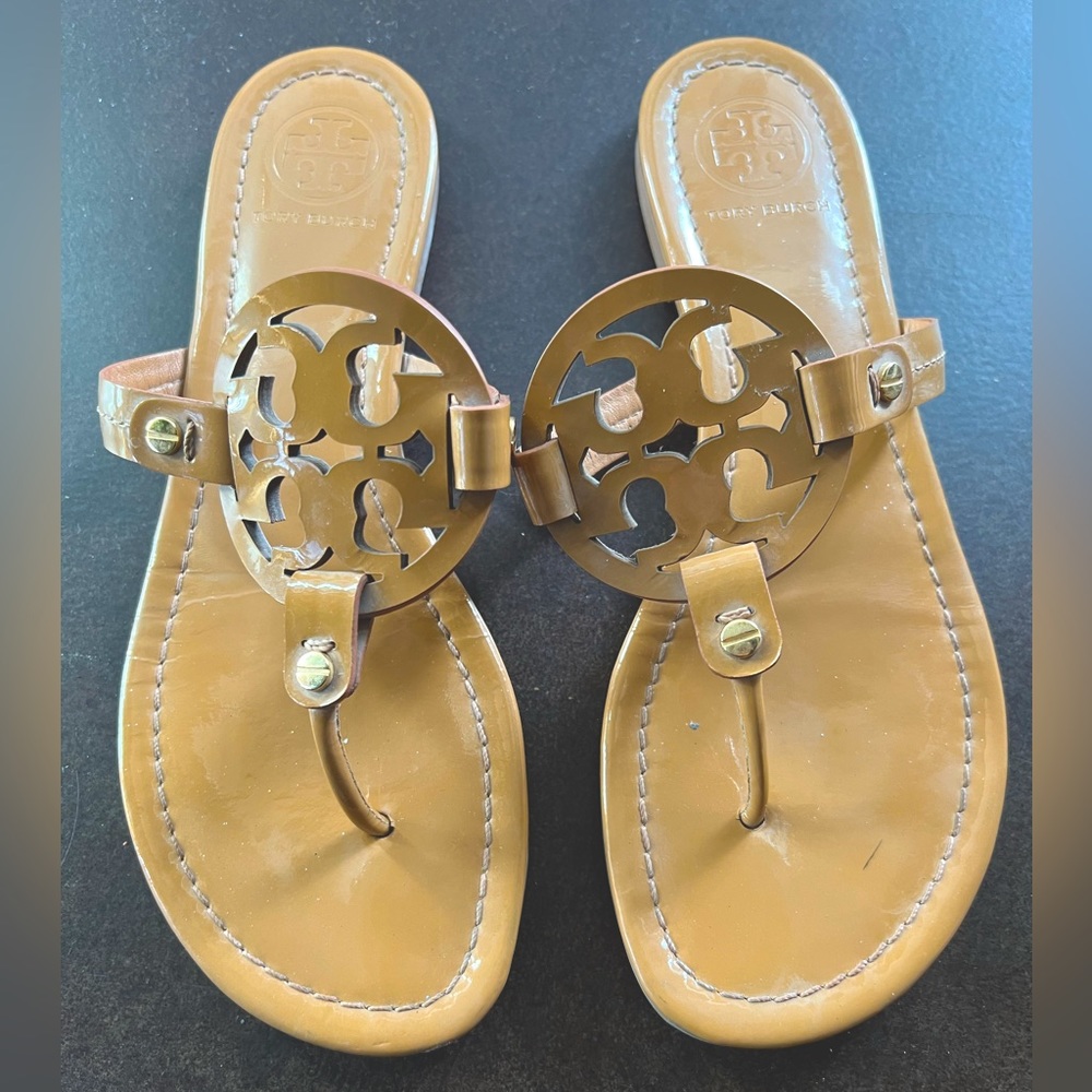 Tory Burch Miller Leather Sandals